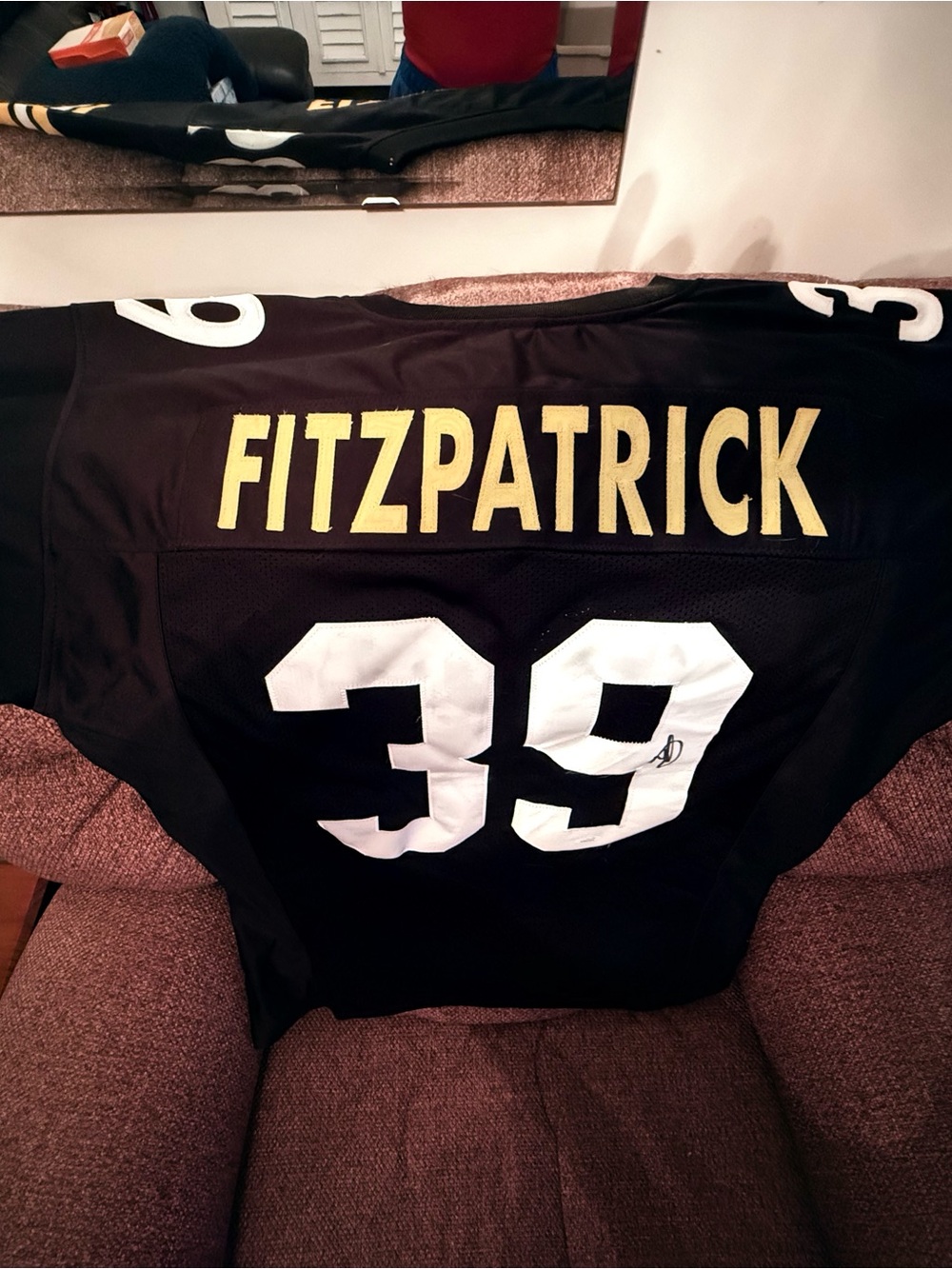 Men's Pittsburgh Steelers Signed Jersey